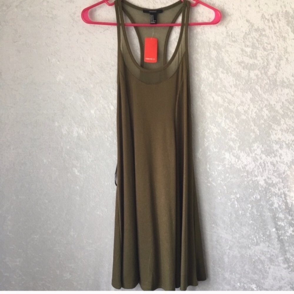 BOGO Olive green midi